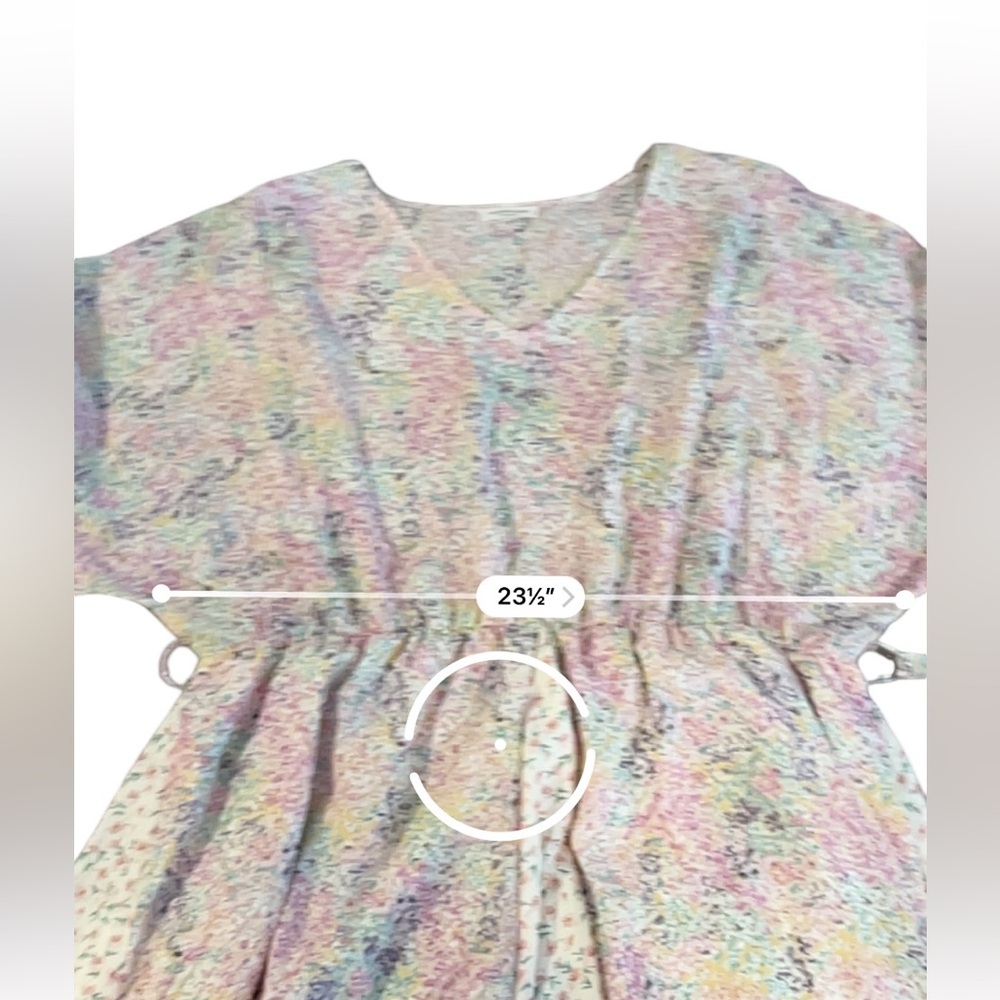Chic Soul Floral Lightweight Dress, 2XL - Picture 11 of 12